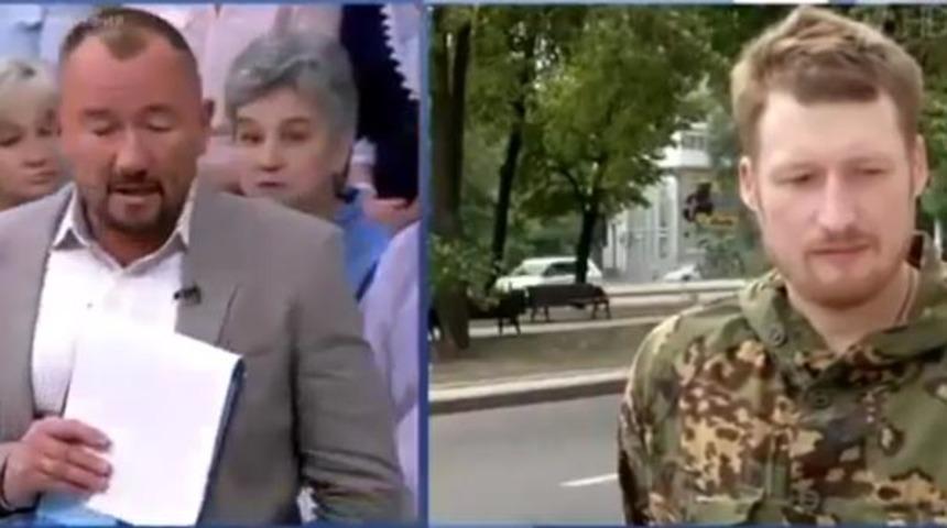 Rus muhabire canlı yayında saldırı