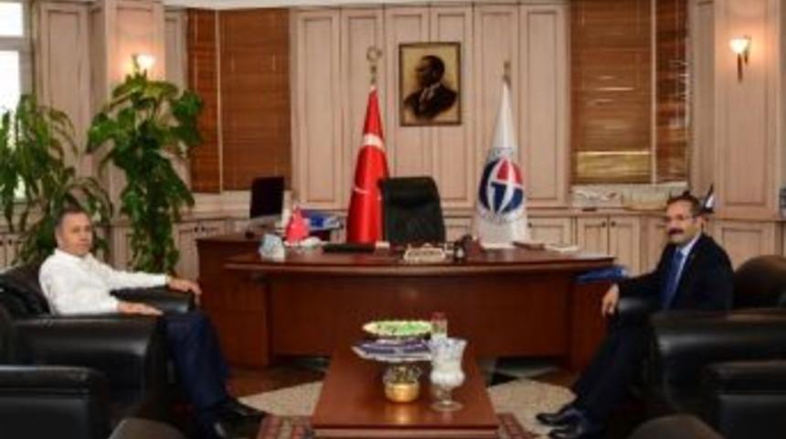 Vali Ali Yerlikaya&rsquo;dan Rekt&ouml;r G&uuml;r&rsquo;e Ziyaret