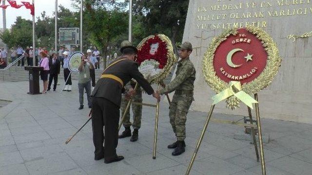 30 Ağustos Zafer Bayramı’nın 94. Yılı Gebze’de Kutlandı