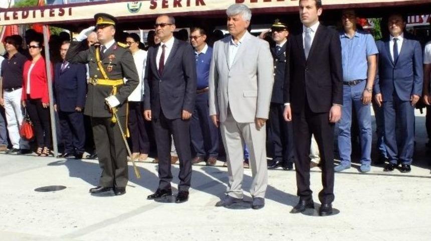 30 Ağustos Zafer Bayramı Serik’te Törenle Kutlandı