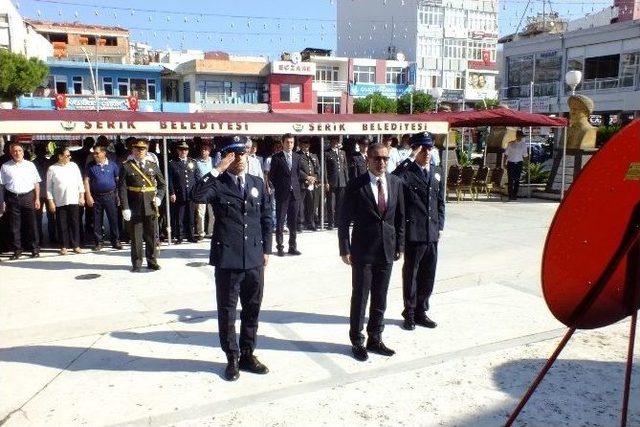 30 Ağustos Zafer Bayramı Serik’te Törenle Kutlandı