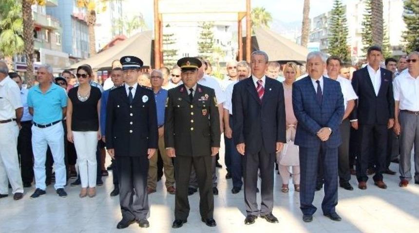 Kumluca’da 30 Ağustos Zafer Bayramı Kutlandı