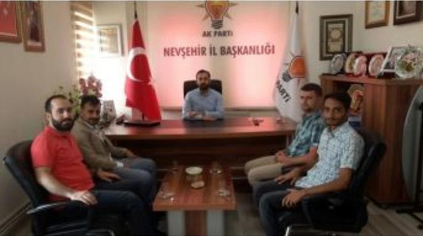 T&uuml;gva&rsquo;dan Ak Parti İl Başkanı Tanrıver&rsquo;e Ziyaret