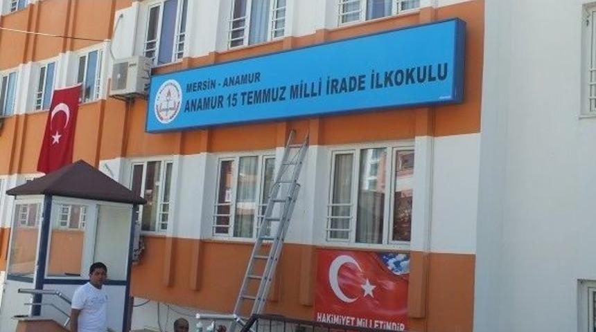 Anamur&rsquo;da Kapatılan Tekalan Koleji, &rsquo;&rsquo;15 Temmuz Milli İrade İlkokulu&rsquo;&rsquo; Oldu