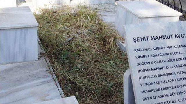 Kağızman’da Şehitlere Büyük Saygısızlık