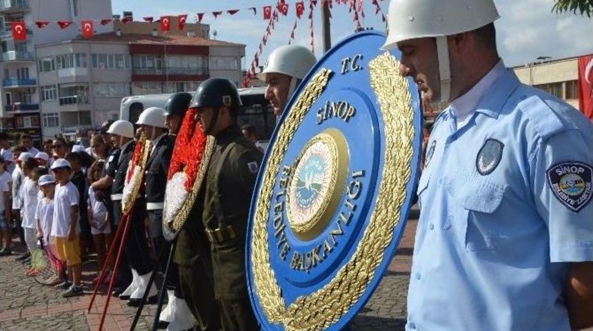 Sinop&rsquo;ta Zafer Bayramı Kutlamaları