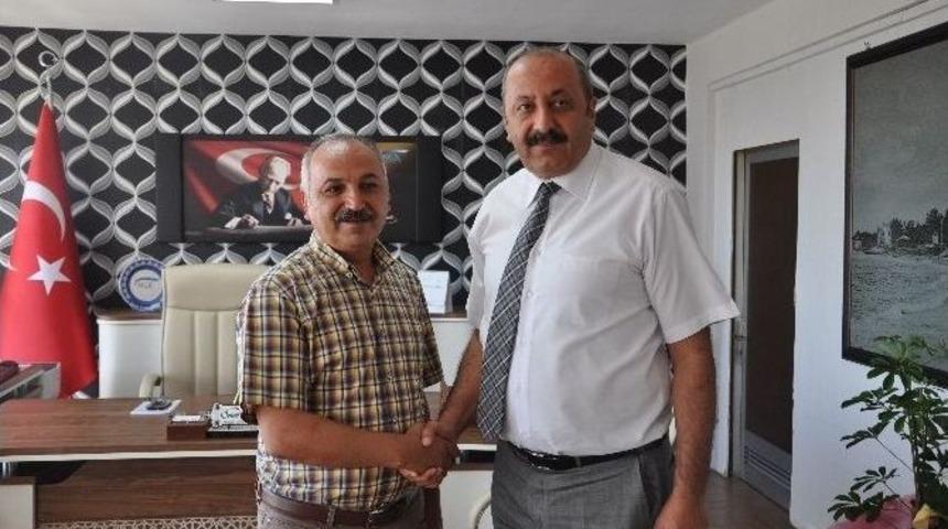 Esob Başkanı Din&ccedil;er, Sgk İl M&uuml;d&uuml;r&uuml;n&uuml; Ziyaret Etti