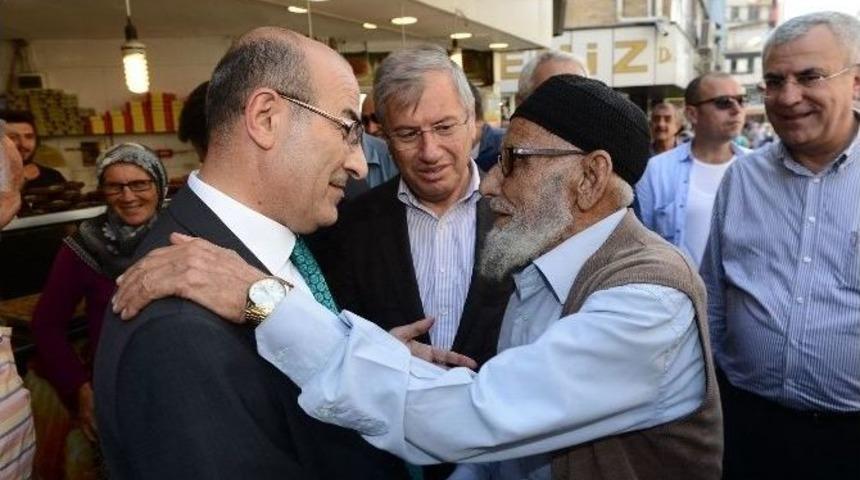 Vali Demirtaş, Esnafları Ziyaret Edip Sorun Ve Taleplerini Dinledi