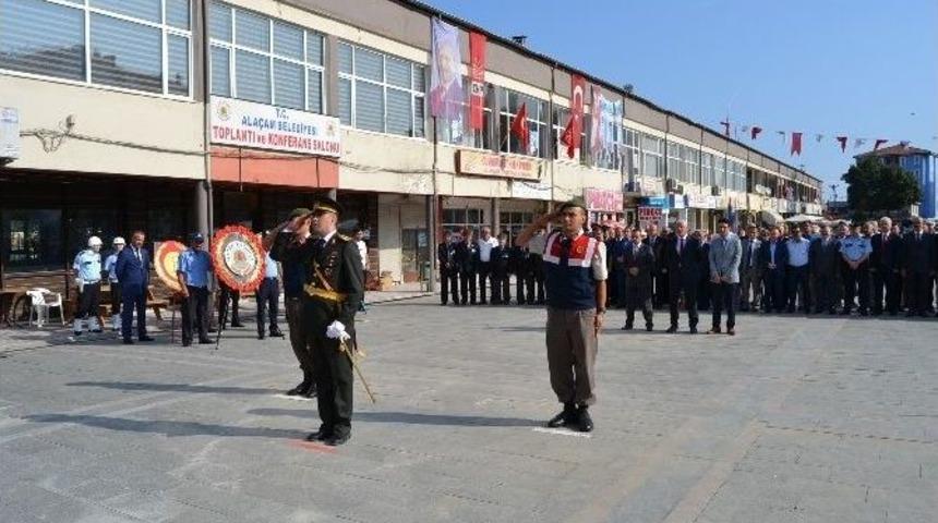 Ala&ccedil;am&rsquo;da 30 Ağustos Zafer Bayramı Kutlandı