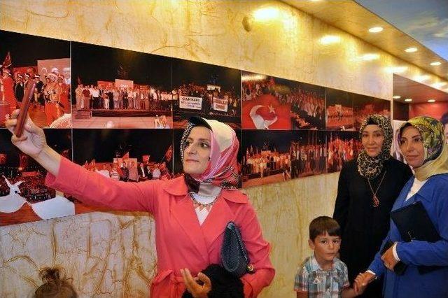 “15 Temmuz Demokrasi Ve Şehitler” Konulu Fotoğraf Sergisi Açıldı