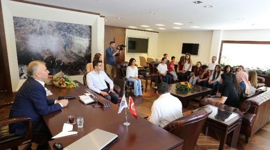 Gen&ccedil; Denizli&rsquo;den Başkan Zolan&rsquo;a Ziyaret