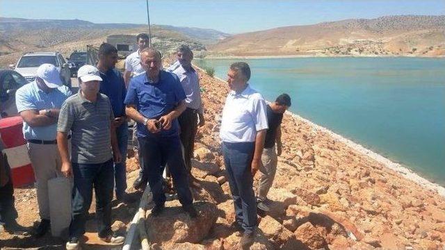 Milletvekili Şahin, Recai Kutan Barajını İnceledi