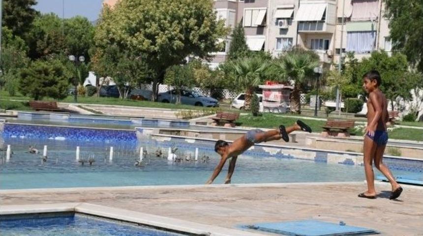 Nazilli&rsquo;de Sıcak Bunaltıyor!