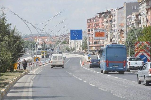 Uşak’ta Otogar Kavşağı Bitti