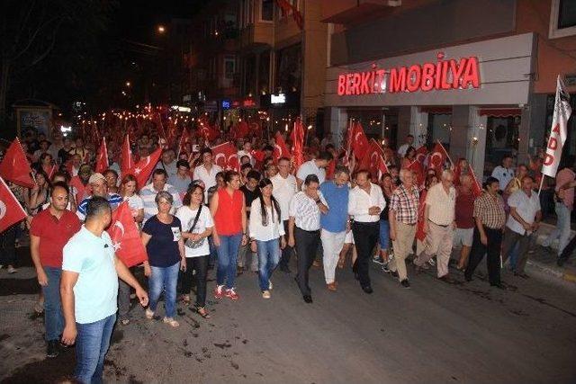 Edremit’te Fener Alayı Düzenlendi