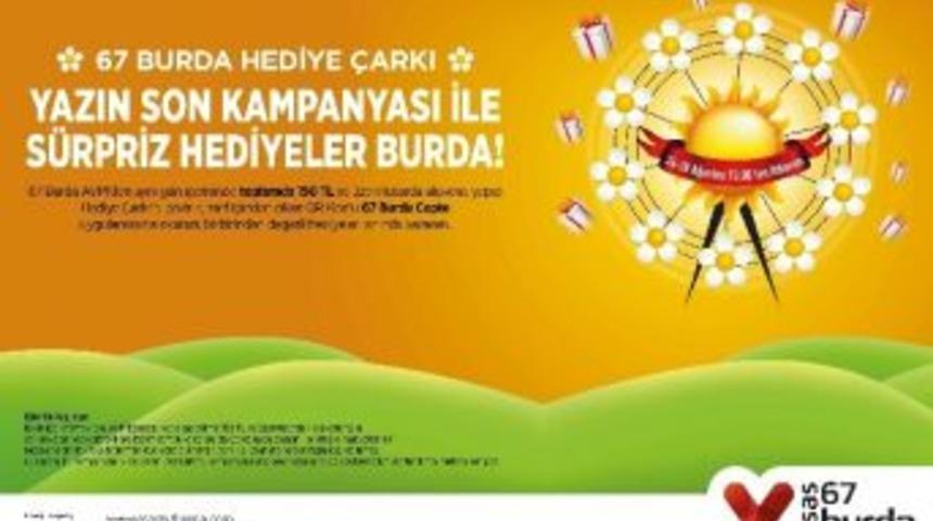 &ldquo;67 Burda Cepte&rdquo; Uygulaması S&uuml;rpriz Hediyeler Kazandırdı