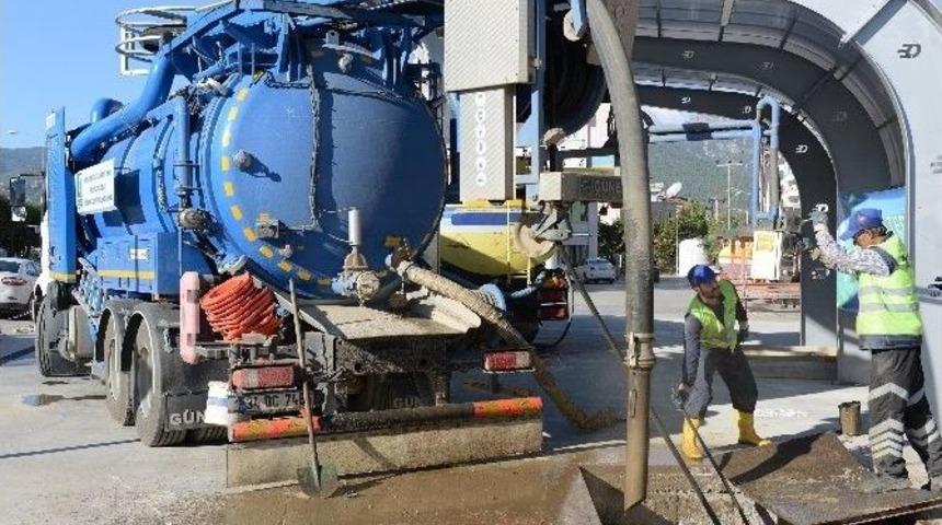 Alanya Ve Manavgat&rsquo;ta Yağmursuyu Hatları Temizlendi