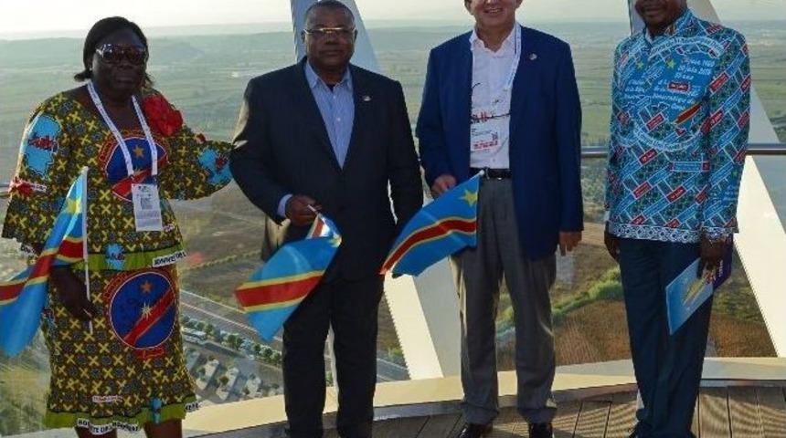 Demokratik Kongo Heyeti Expo 2016&rsquo;yı Ziyaret Etti