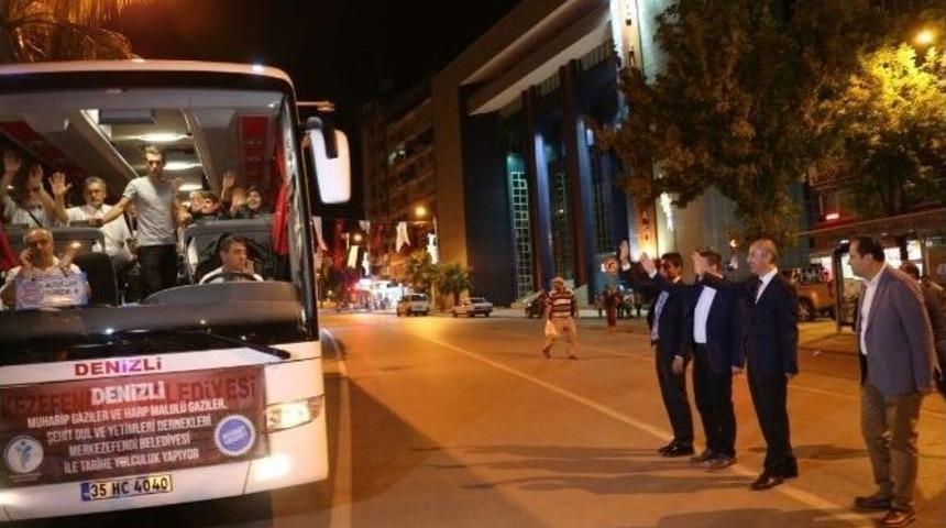 Merkezefendili Gaziler Ve Şehit Ailelerinden 30 Ağustos&rsquo;ta Tarihe Yolculuk