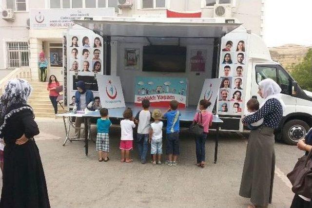 Mardin’de Sağlıklı Yaşam Aracı Hizmet Vermeye Devam Ediyor