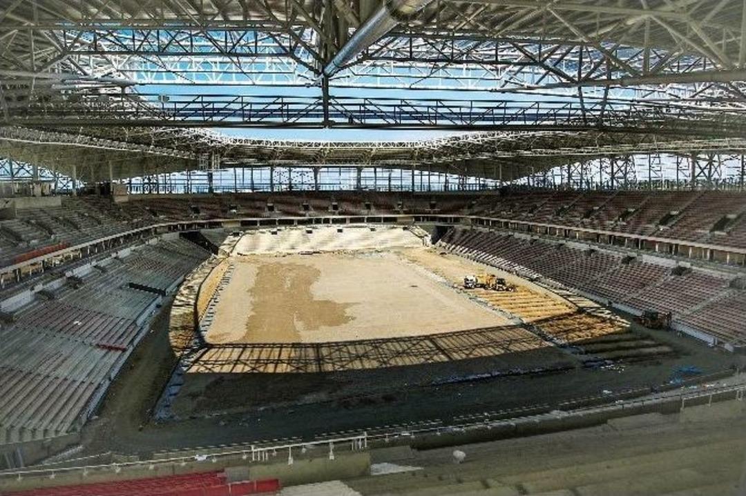 Samsun 19 Mayıs Stadyumu&rsquo;nun Y&uuml;zde 83.5&rsquo;i Tamam