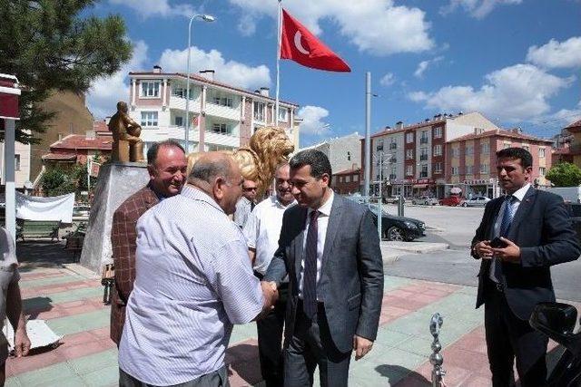 Vali Çelik, Eskişehir Hacı Bektaş Veli Anadolu Kültür Vakfı’nı Ziyaret Etti