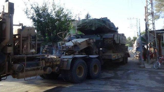Suriye Sınırına Leopard A2-4 Tankları Sevk Edildi
