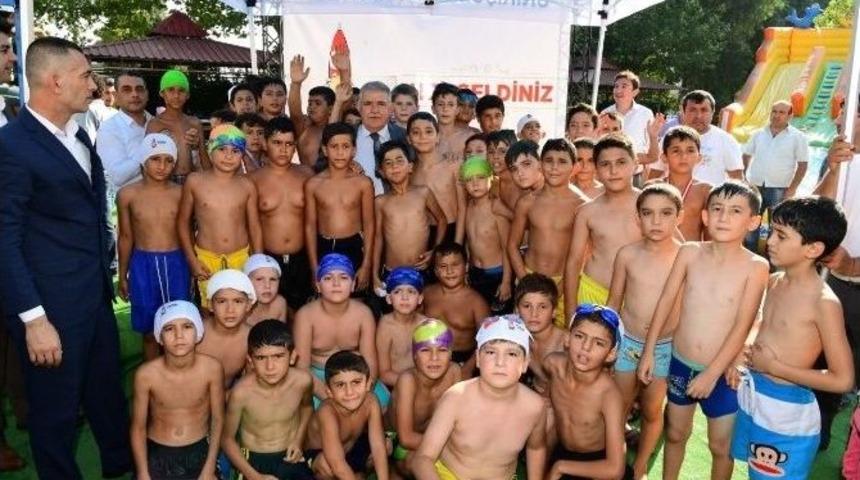 Kahramanmaraş&rsquo;ta 7 Bin &Ccedil;ocuk Y&uuml;zme &Ouml;ğrendi