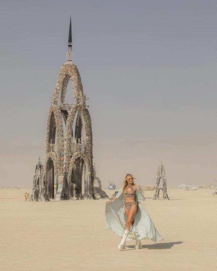 Burning Man 2018'den renkli kareler  G5