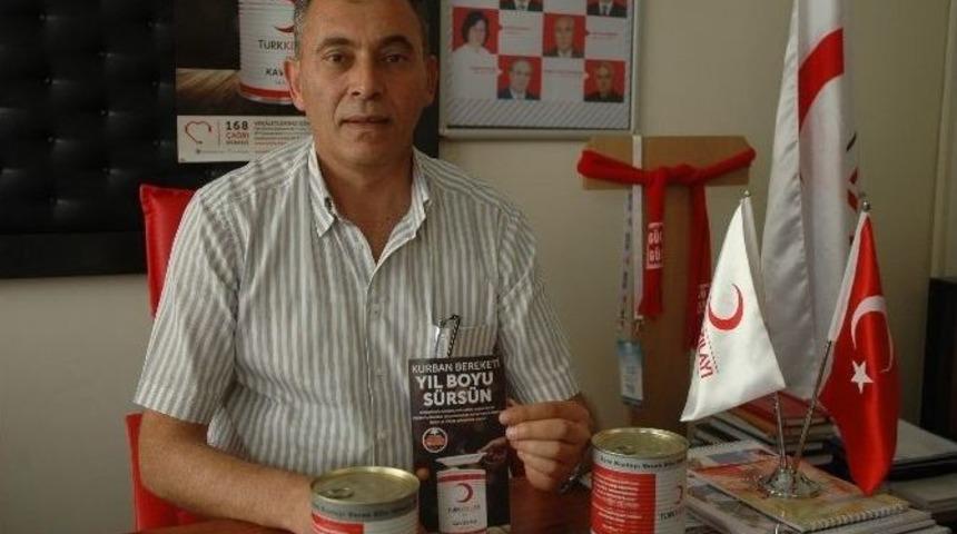 Kızılay 30 &Uuml;lkede Kurban &Ccedil;alışması Yapacak