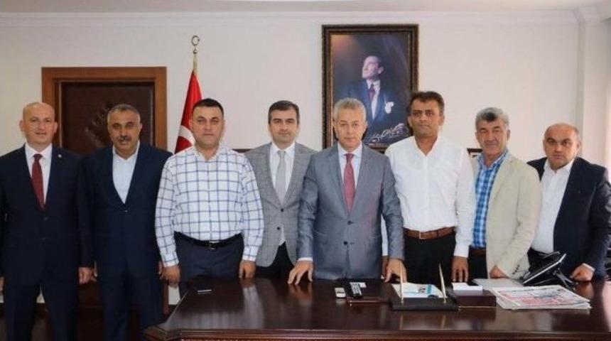 Başkanlardan Valiye Hayırlı Olsun Ziyareti