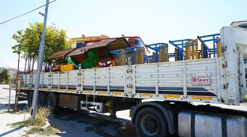 Başkan &Ccedil;akır Adına Muş&rsquo;ta Park Yapılıyor