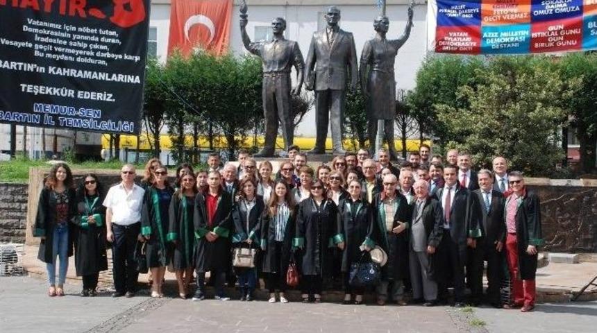 Bartın&rsquo;da Adli Yıl A&ccedil;ılışı Nedeniyle T&ouml;ren D&uuml;zenlendi