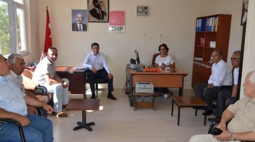 Chp İl Başkanı Kiraz&rsquo;dan Arguvan Ziyareti