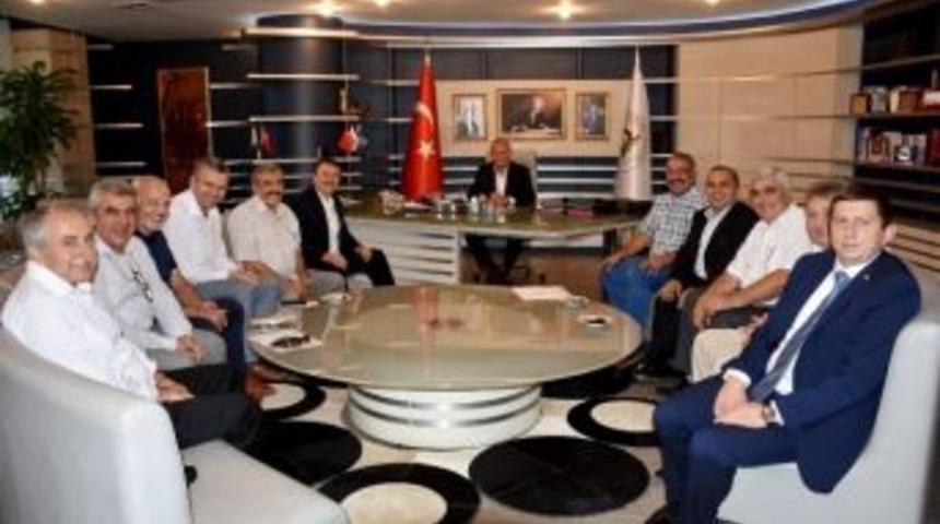 M&uuml;siad Y&ouml;netiminden Başkana Ziyaret