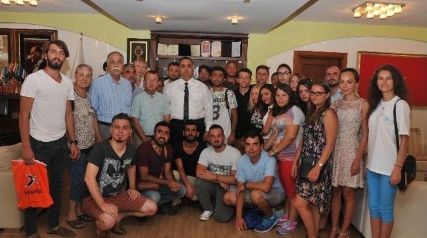 &lsquo;g&ouml;n&uuml;l G&ouml;z&uuml; Projesi&rsquo; Kapsamında Tarsus&rsquo;a Gelen Konuklar Başkan Can&rsquo;a Teşekk&uuml;r Ettiler
