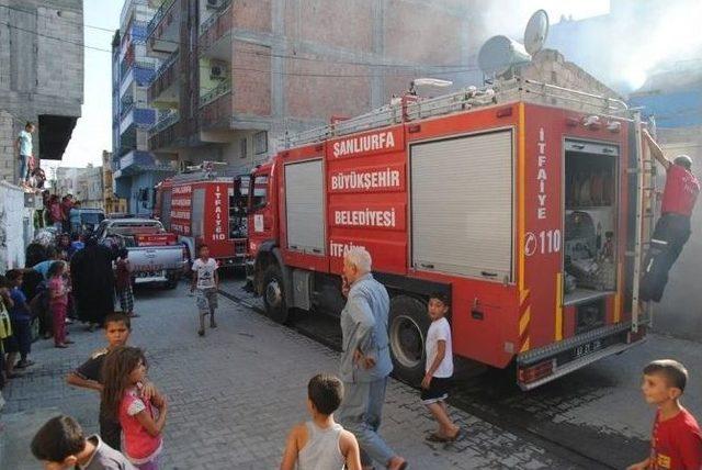 Odunlukta Çıkan Yangın Söndürüldü