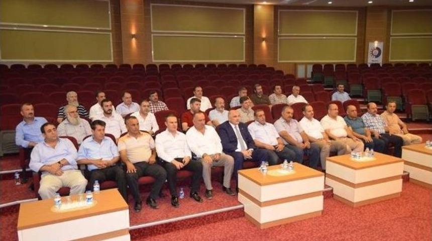 Mtso Ağustos Ayı Meclis Toplantısı Yapıldı