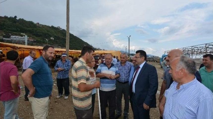 Başkan Gen&ccedil;, Akyazı Kurban Sahası&rsquo;nda İncelemelerde Bulundu