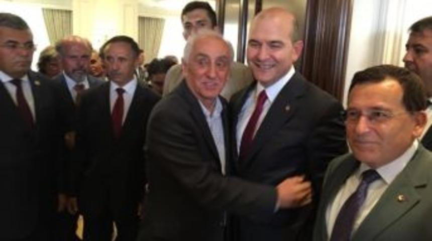 Bakan Soylu&rsquo;yu Makamında Ziyaret Ederek Kutladılar