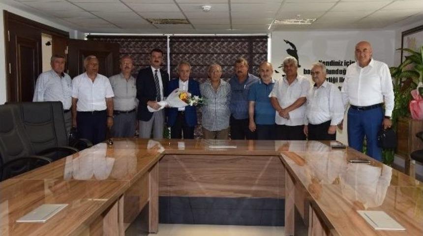 Muhtarlardan Maski&rsquo;ye Ziyaret