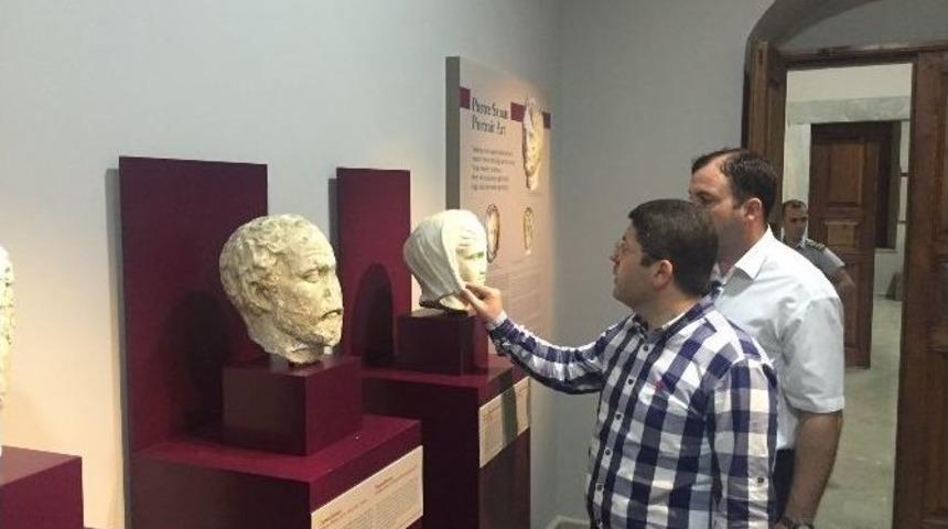 Milletvekili Tun&ccedil; Amasra M&uuml;zesi&rsquo;ni İnceledi