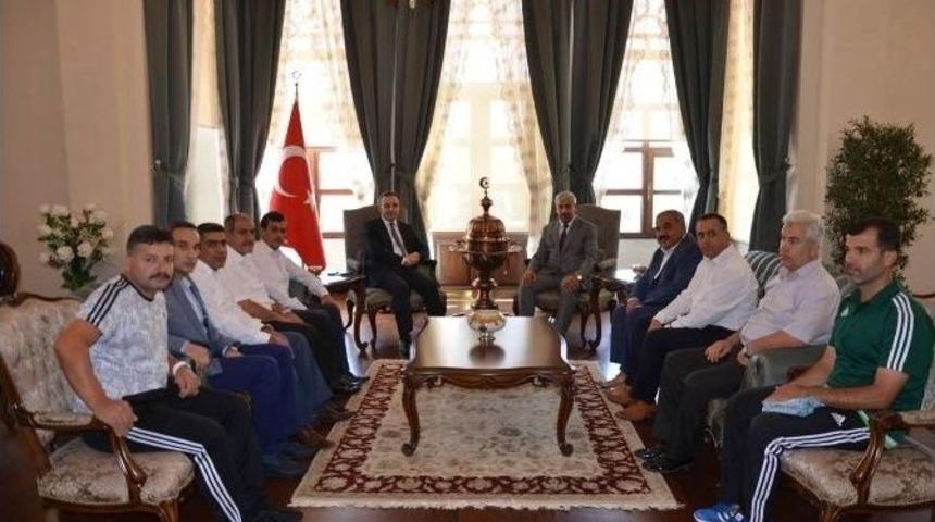 Kilis Belediyespor&rsquo;dan Valiliğe Ziyaret