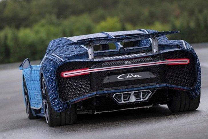 1 milyon lego parçasından birebir boyutlarda Bugatti Chiron tasarlandı  G3