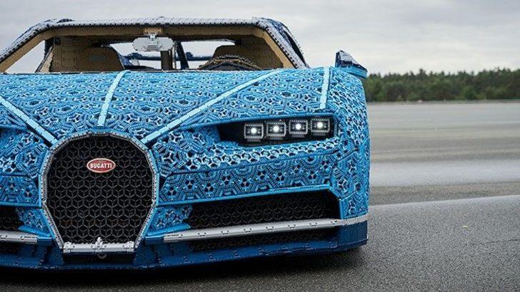 1 milyon lego parçasından birebir boyutlarda Bugatti Chiron tasarlandı  G4