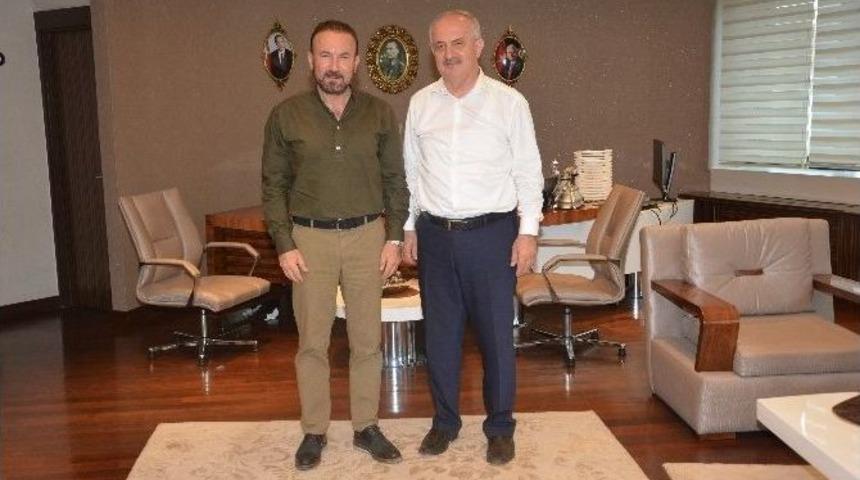 Başkan Doğan, Milletvekili Ayg&uuml;n&rsquo;&uuml; Makamında Ağırladı