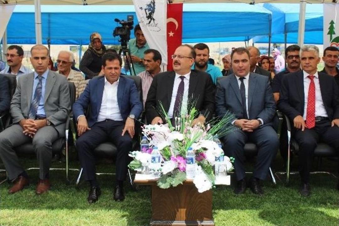 Vali Canbolat Ve Milletvekili Altunyaldız, Bozkır&rsquo;da Temel Atma T&ouml;renine Katıldı