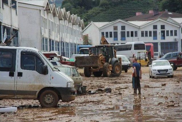 Şiddetli Yağışlar Artvin’in Arhavi İlçesinde Hasara Yol Açtı