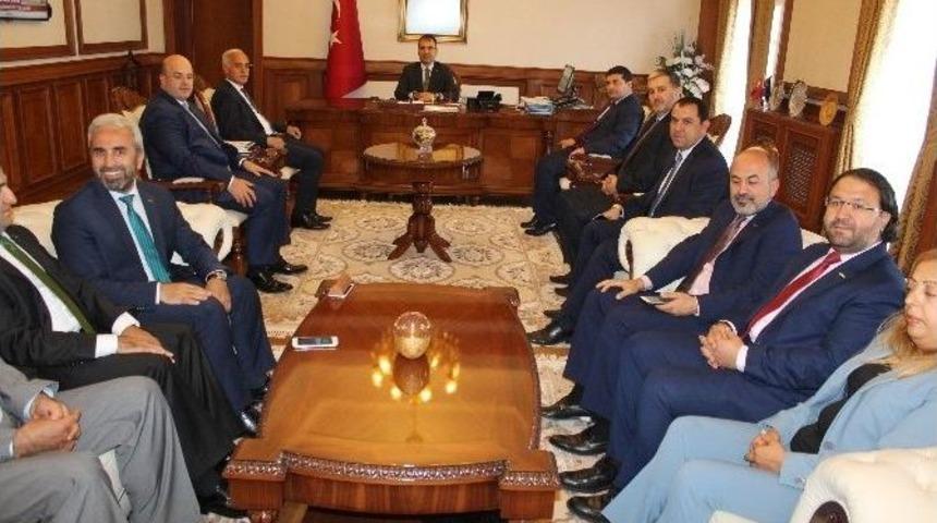 M&uuml;siad Heyetinden Vali Toprak&rsquo;a Ziyaret