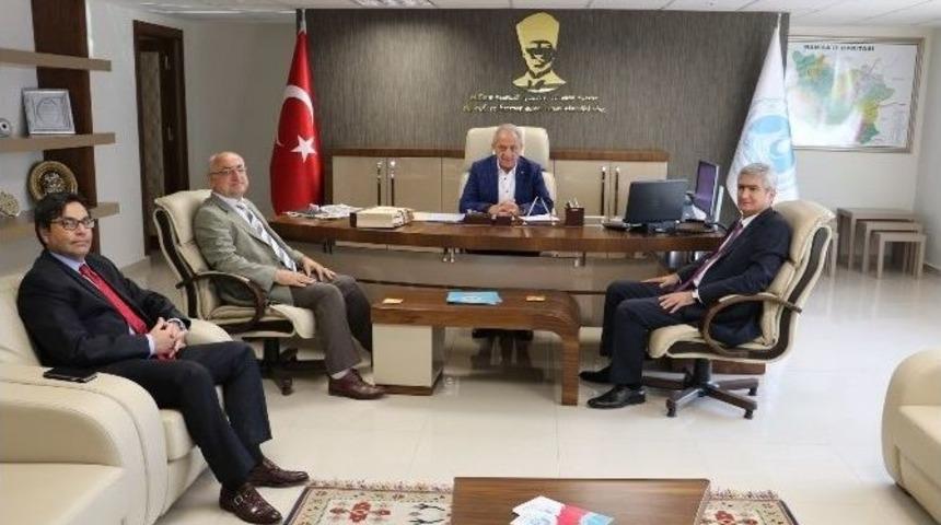 B&uuml;y&uuml;kşehirden Coşkun&rsquo;a &lsquo;hayırlı Olsun&rsquo; Ziyareti